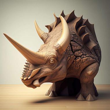 3D model Pentaceratops (STL)